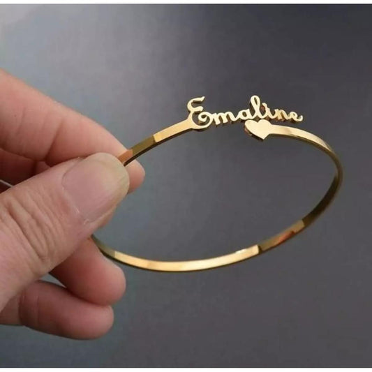 ✨ Personalized Gold Kara for Girls 💛 | Elegant & Unique Design ✨