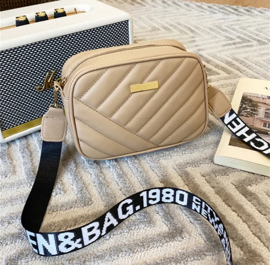 Stylish Black Crossbody Mini Bag