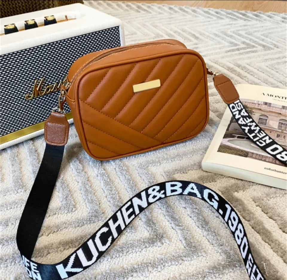 Stylish Black Crossbody Mini Bag