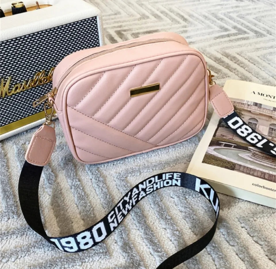 Stylish Black Crossbody Mini Bag