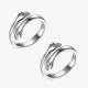 💞 Loving Couple Hug Rings 💍 | Adjustable Retro Hug Style 💞